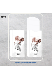 Slim Kapaklı Touch White